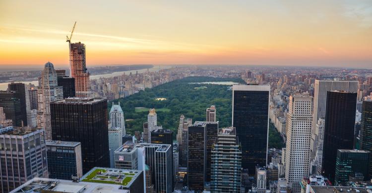 Panorámica desde el Top of the Rock