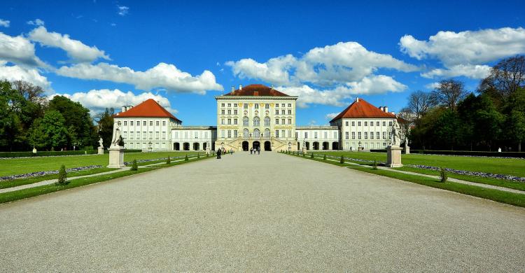 Entrada al Palacio de Nymphenburg