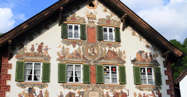 Casas típicas de Oberammergau