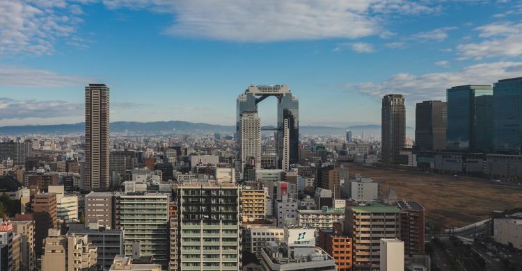 Vistas de la prefectura de Osaka