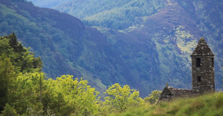 Monasterio de San Kevin en Glendalough