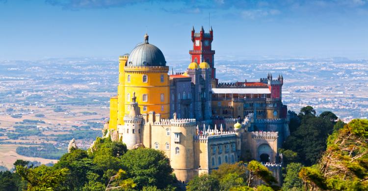 Palacio da Pena, vista panorámica