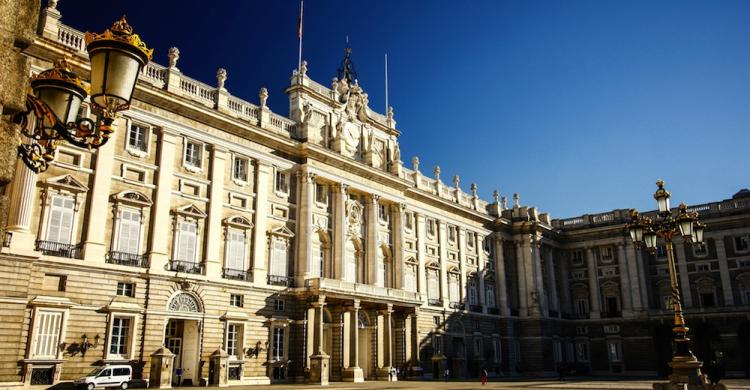 Fachada del Palacio Real 