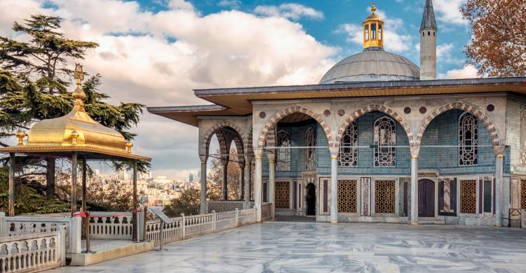 Balcón de Ibrahim el Loco, en el Palacio Topkapi