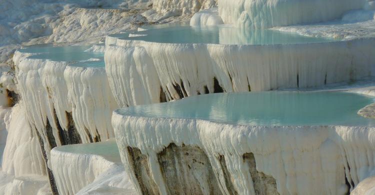 Pamukkale, Castillo de algodón