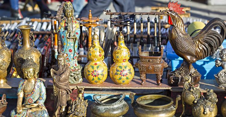 Mercado de antigüedades Panjiayuan