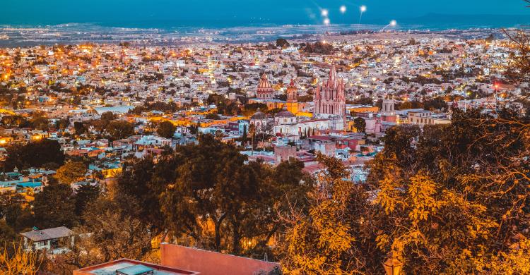 Vistas panorámicas de San Miguel de Allende