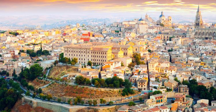 Vista panorámica de Toledo