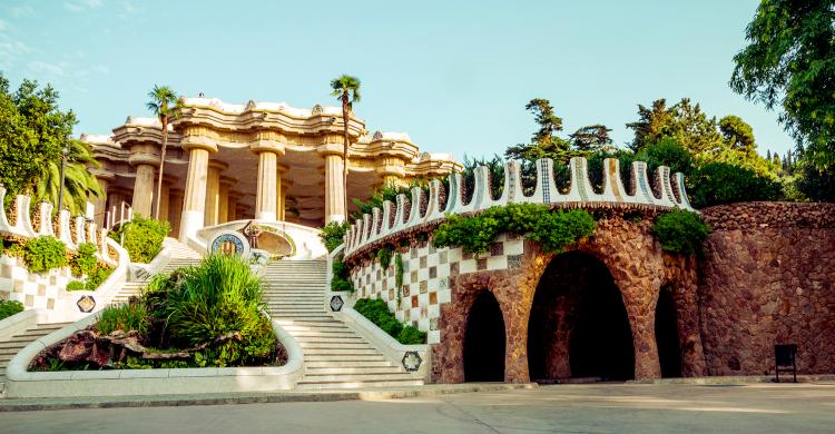 Plaza del Park Güell