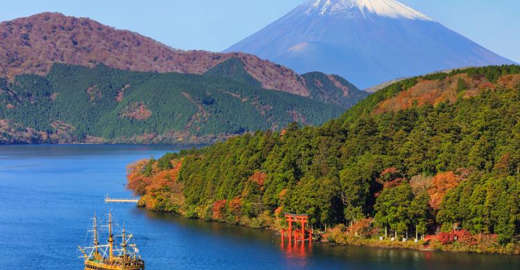 Paisajes del Parque Nacional Fuji-Hakone-Izu