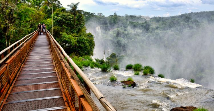 Senderos sobre el Río Iguazú