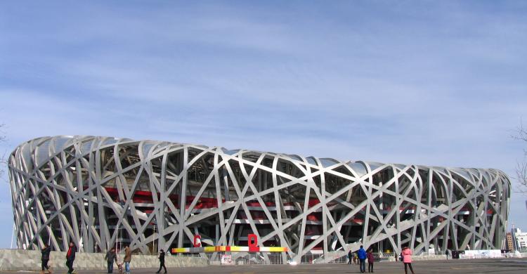 El "Nido del Pájaro", Estadio Nacional de Pekín