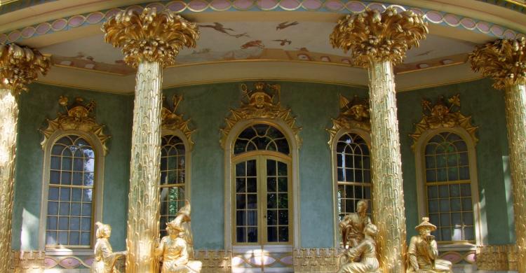 Casa del té en el Parque de Sanssouci