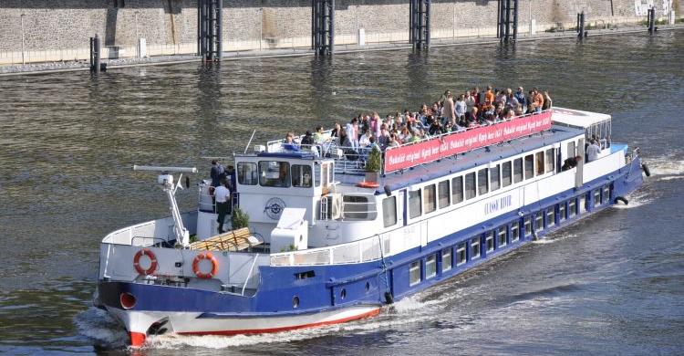 Crucero por el río Moldava