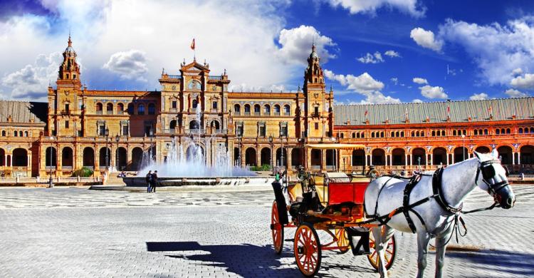 Paseo en coche de caballos por Sevilla