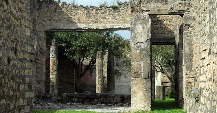 Patios y casas de Pompeya