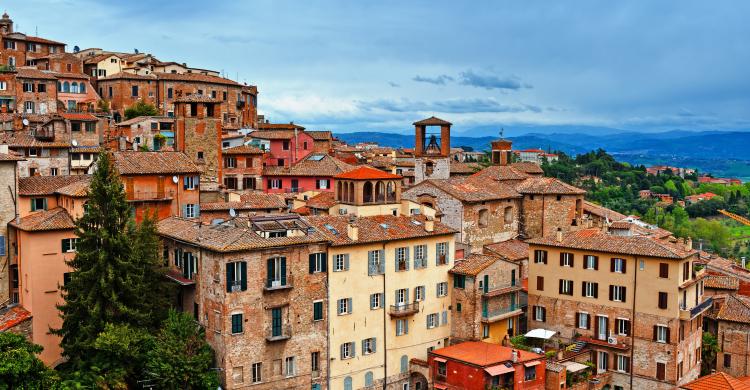 Pueblo medieval de Perugia, Umbría