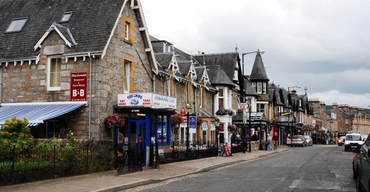 Casas victorianas de Pitlochry