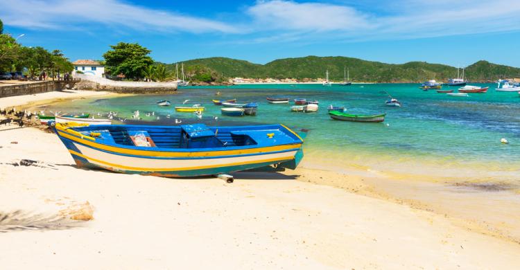 Paisaje de playa en Búzios