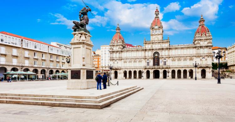 Plaza de María Pita, La Coruña