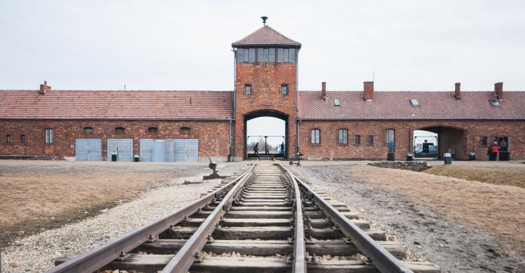Entrada a Auschwitz