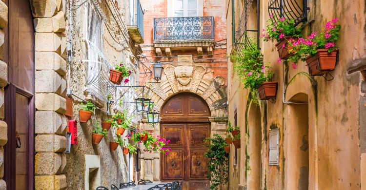 Calle del centro de Positano