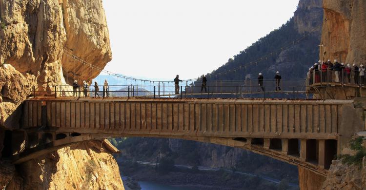 Puente del Caminito del Rey, Málaga