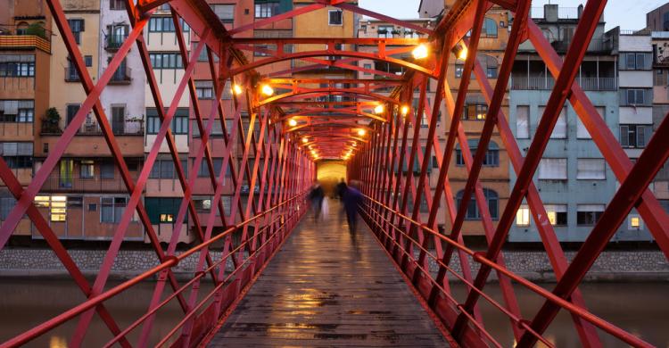 Puente Eiffel (Puente de las Peixateries Velles)