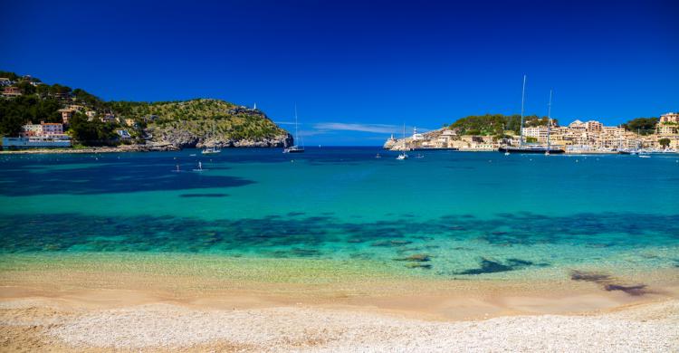 Playa en el Puerto de Sóller