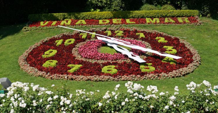 Reloj de Flores en Viña del Mar