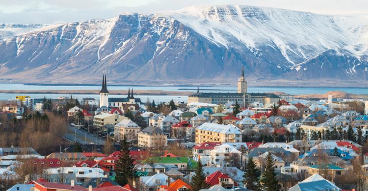 Panorámica de Reykjavík