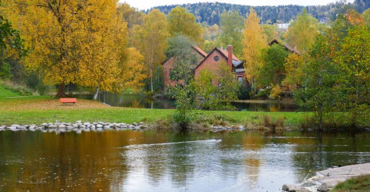 Río Akerselva en Oslo