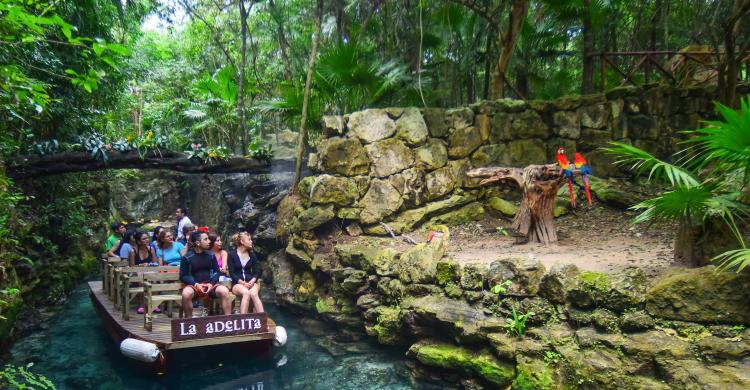 Río del Paraíso, Xcaret