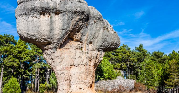 Roca en la Ciudad Encantada de Cuenca