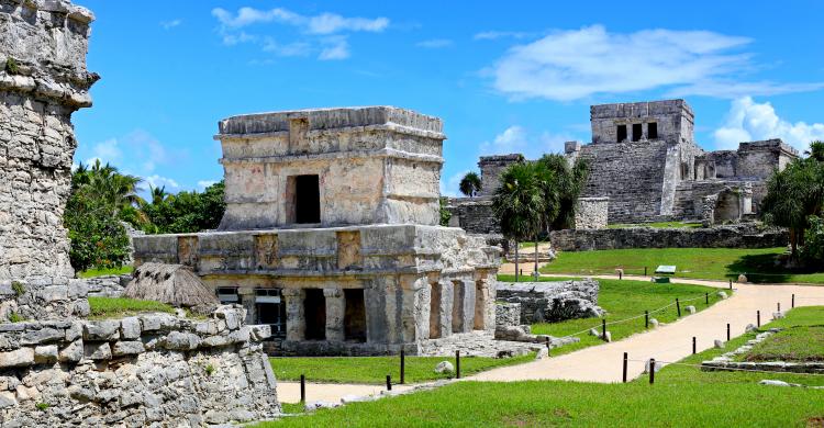 Templo de los Frescos en Tulum