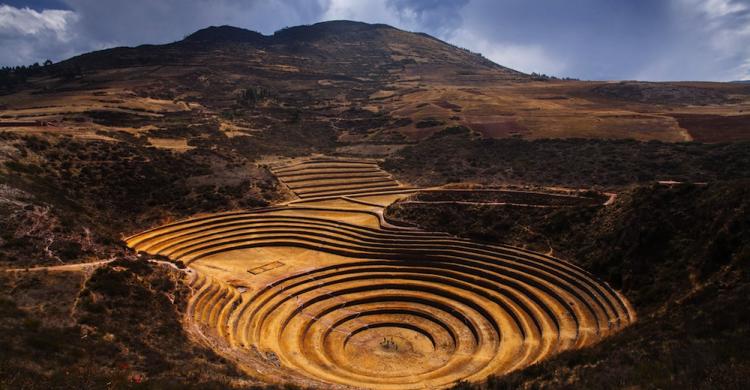 Terrazas circulares de Moray en el Valle Sagrado