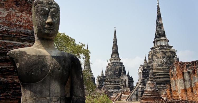 Ruinas del antiguo Reino de Siam