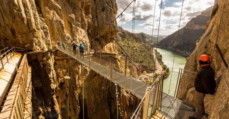 Ruta guiada por el Caminito del Rey