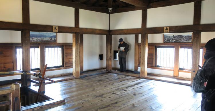 Sala del Castillo de Matsumoto