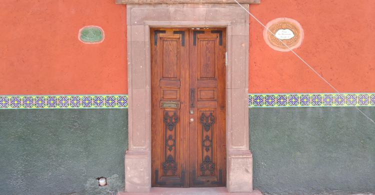 Fachada en San Miguel de Allende