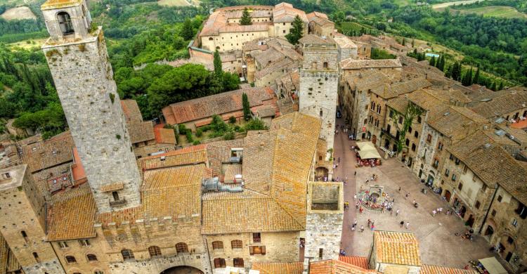 Pueblo medieval de San Gimignano