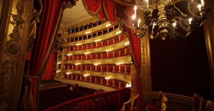 Interior del Teatro la Scala