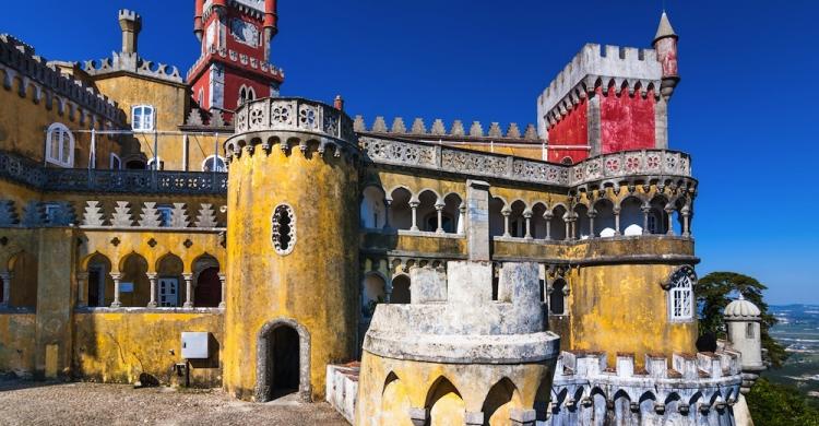 Exteriores y terrazas del Palacio da Pena