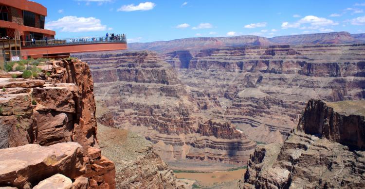 Skywalk en el Gran Cañón