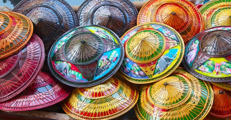 Sombreros típicos artesanales