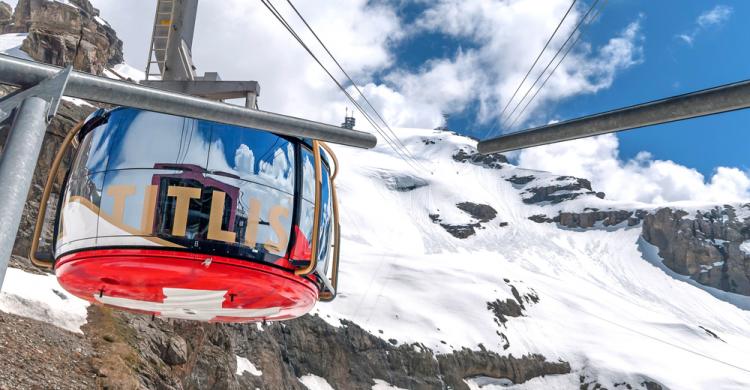 Teleférico en el Monte Titlis