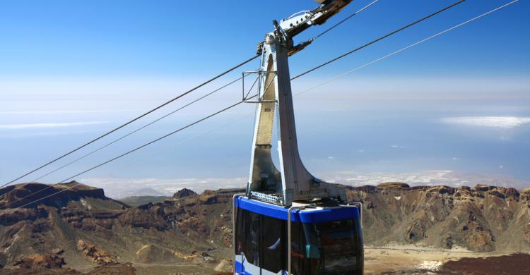 Cabina teleférico, Teide