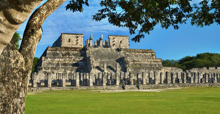 Templo de los Guerreros en Chichén Itzá