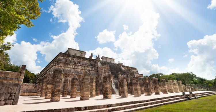 Templo de los Guerreros en Chichén Itzá