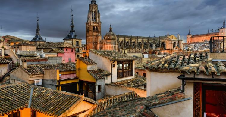 Foto panorámica de Toledo